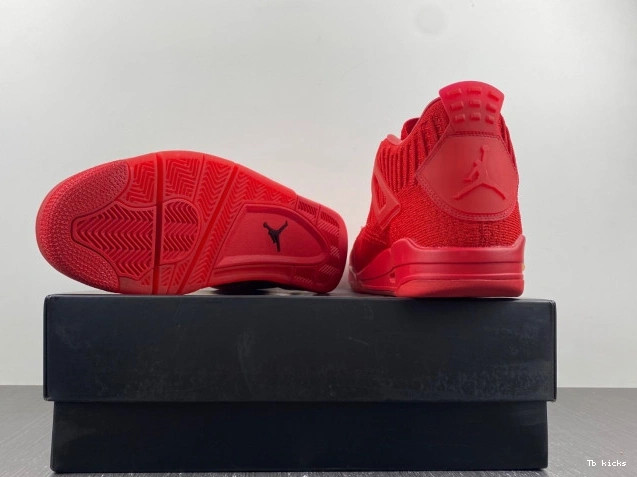 Cheap TBK 4 Retro AQ3559-600 Flyknit Red Jordan 0805